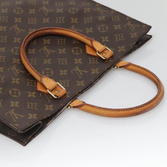 LOUIS VUITTON Monogram Sac Plat Hand Bag M51140 - Picture 6 of 12